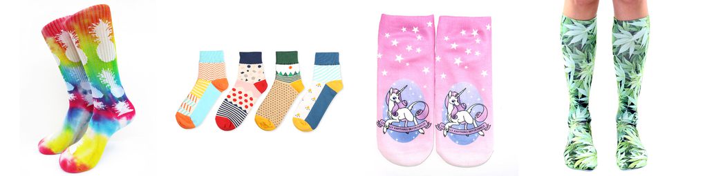 wholesale custom print socks